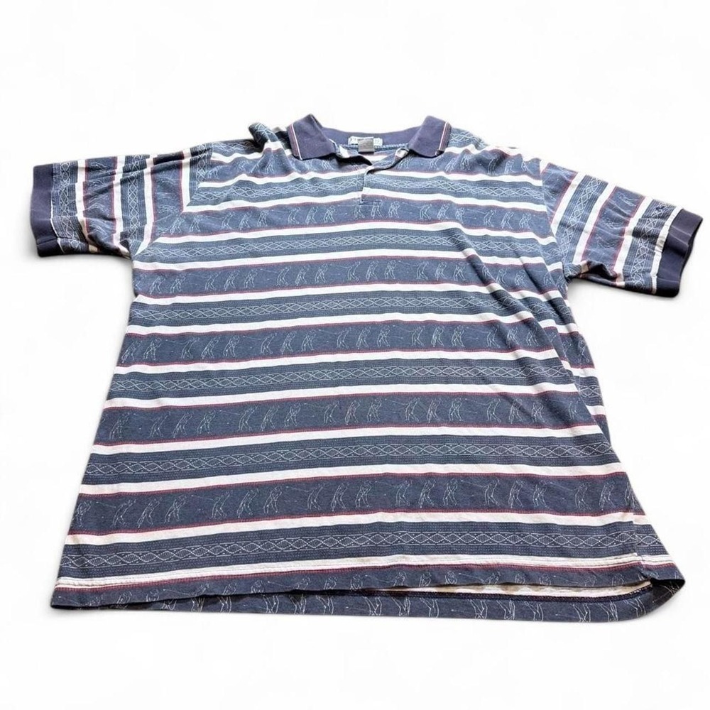 0207 Vintage Penguin Sport Golf Polo